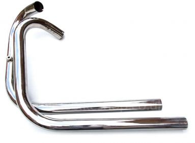 Triumph T120TT Exhaust Pipes