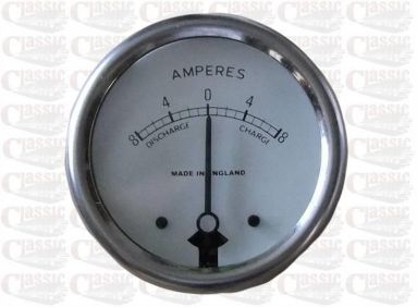 6 Volt Amperemeter 2 '' Inch Aperture
