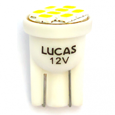 Lucas 12V LED Wedge (Capless) Instrument Bulb