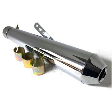 Universal Revus Chrome Megaphone Silencer