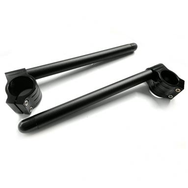 Universal Black Clip On Handlebars 37mm Alloy 7/8" Stems