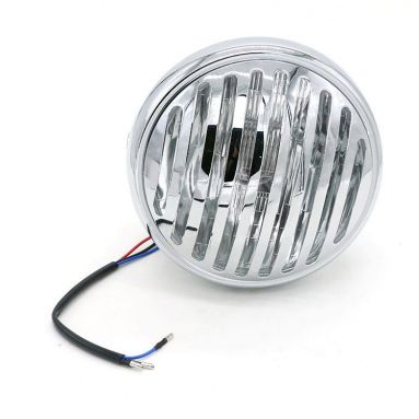 12V Chrome Headlight With Grill