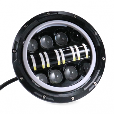 12v LED Custom Motorcycle Headlight Slim