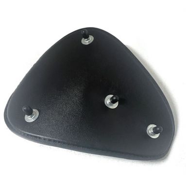 Black Slim Solo Bobber Seat With Fixings