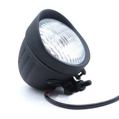 Motorcycle LED 4 Inch Black Headlight