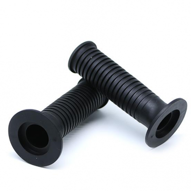 7/8 Universal Handlebar Grips Black Ribbed