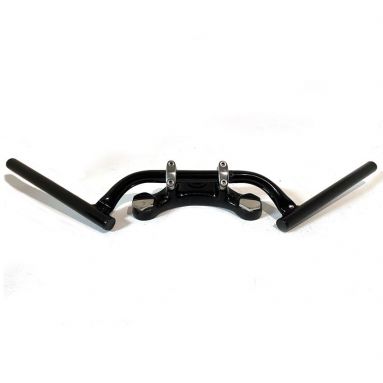 Universal Black 7/8" Clubman Ace Motorbike Handlebars