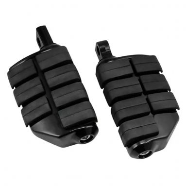 Gloss Black Motorcycle Rear Footrests Foot Pegs for Harley