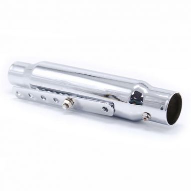 Chrome Chopper Pot Silencer