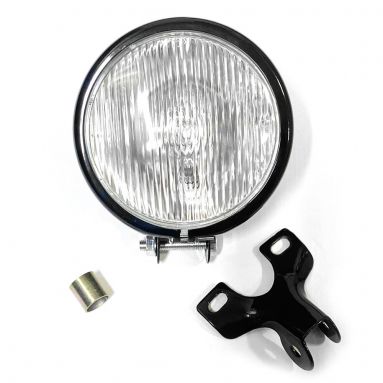 12v Universal 5" Black Bottom Mount Headlamp