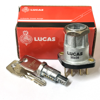 Lucas 2 Position Ignition Switch OEM: LU30608, 99-0558