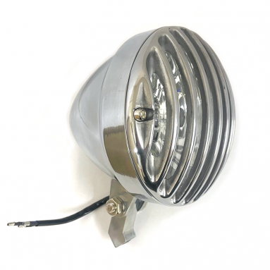 12V 6 1/2" Alloy Headlight With Grill