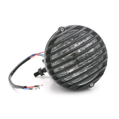 12V Black Headlight With Grill 5'' Inch