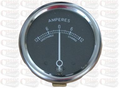 12 Volt Ammeter fits 2'' Aperture 12-6-0-6-12