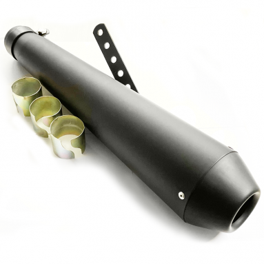 Universal Revus Black Megaphone Silencer