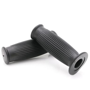 Black 7/8" NEW & IMPROVED Beston Style Handlebar Grips