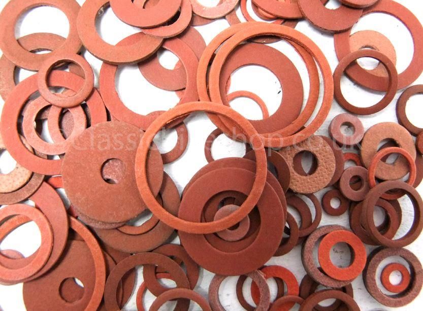 Assorted Fibre Washers (25 Sizes)