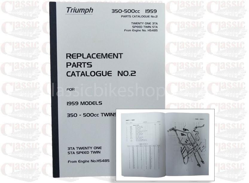 triumph 5ta spares